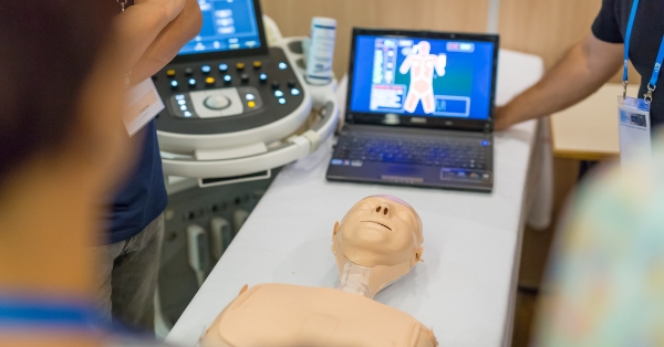 The Global Forecast until 2028 for the Healthcare Simulation Market encompasses Product & Service offerings such as Simulation (Patient-Fidelity, Surgical-Laparoscopic, Ortho, Spine, Gynae, Ultrasound) and Training.